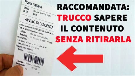 Avviso di cortesia: Scopri la tipologia RKE delle Poste Italiane.